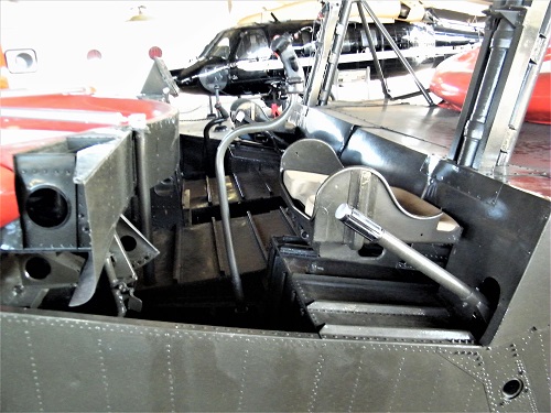 The controls within the airgeep.