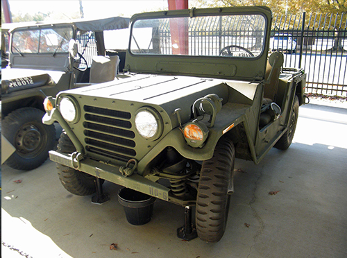 M151A2 MUTT on exhibit at the TC Museum.