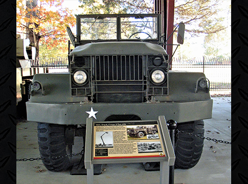 M41 Truck 5 ton Cargo truck on exhibit at the TC Museum.
