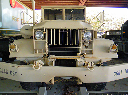 The M52A2 version of the tractor on exhibit at the TC Museum.