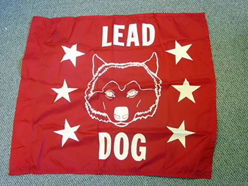 US Army Transportation Flag of the Lead Dog in 1960.