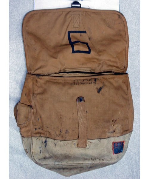 Colonel Selby F. Little officer's bag.