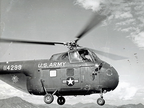 H-19 Chickasaw helicopter.