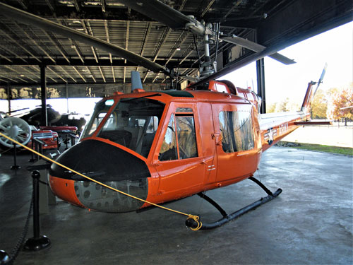 Bell Helicopter UH-1 in the Aviation Pavilion.